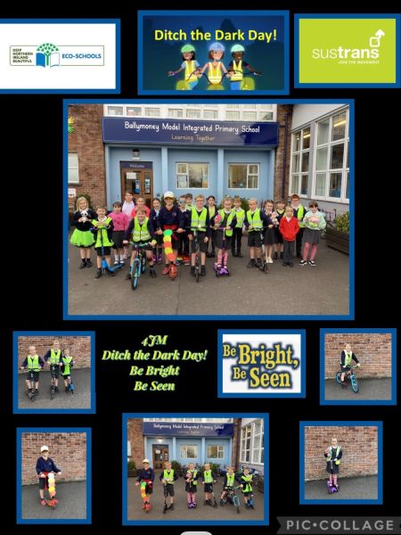 4JM Ditch the Dark Day! Be Bright Be Seen