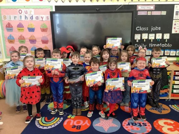 Superheros in Year 1KON
