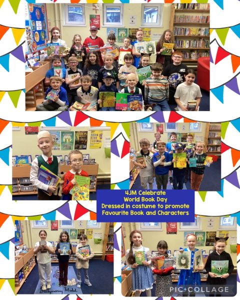 4JM Celebrate World Book Day as Favourite Book Characters on Thursday 5th March 2026