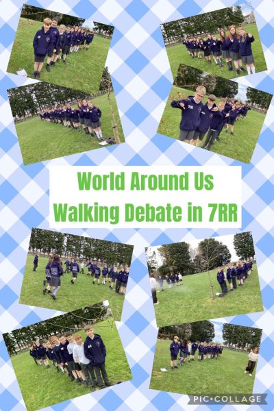 World Around Us Walking Debate in 7RR