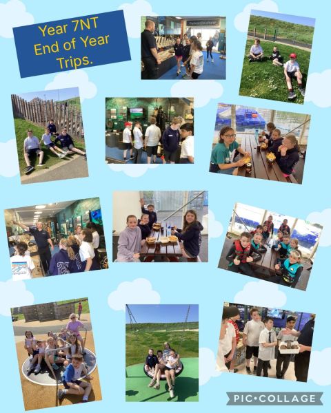 Year 7NT End of Year School Trips 